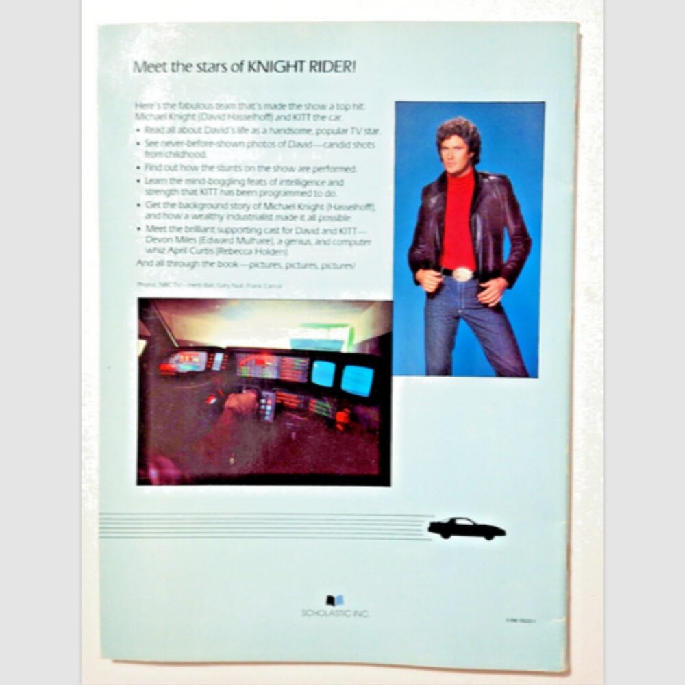 The Knight Rider Behind the Scenes w/KITT & David Hasselhoff by Chip Lovitt - Picture 5 of 6